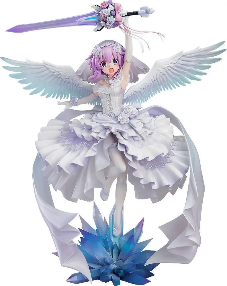 Hyperdimension Neptunia Kip 1/7 Neptune Little Purple Ver. 32 cm fotografija izdelka