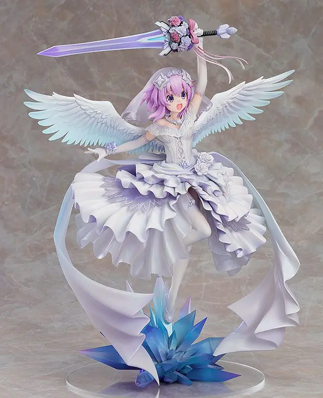 Hyperdimension Neptunia Kip 1/7 Neptune Little Purple Ver. 32 cm fotografija izdelka