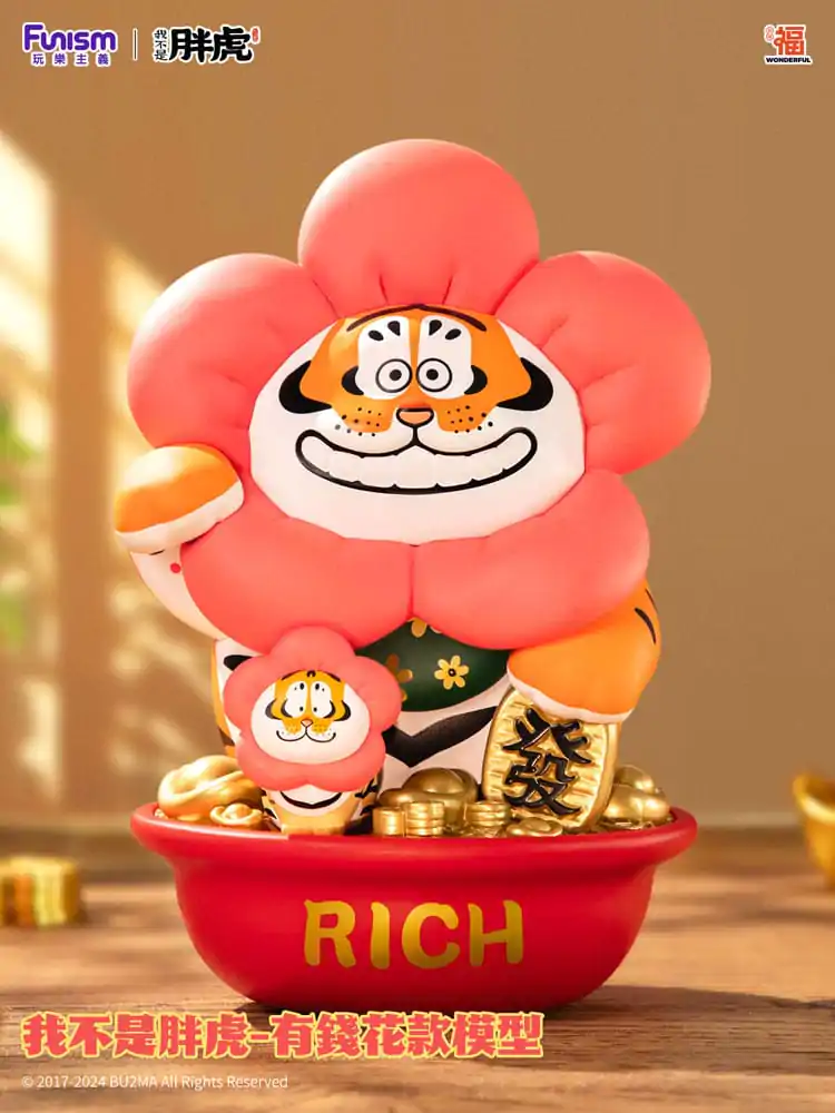 I Am Not Fat Tiger figurica 1/7 Alexander the Tiger Rich Flower 20 cm fotografija izdelka