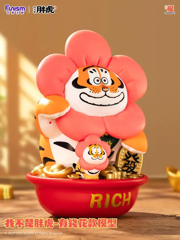 I Am Not Fat Tiger figurica 1/7 Alexander the Tiger Rich Flower 20 cm fotografija izdelka