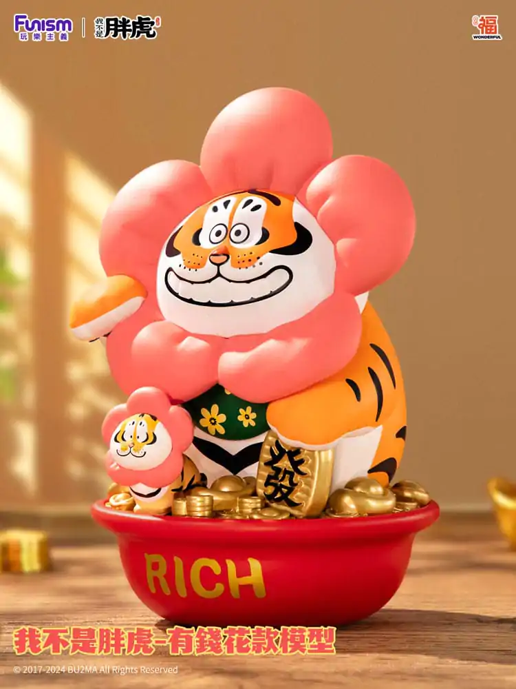 I Am Not Fat Tiger figurica 1/7 Alexander the Tiger Rich Flower 20 cm fotografija izdelka