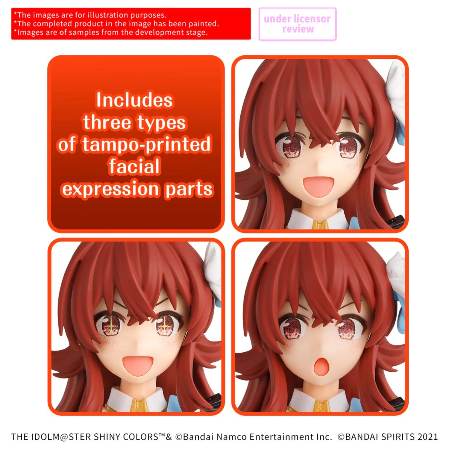 Idol Master 30MS Kaho Komiya Komplet modela fotografija izdelka