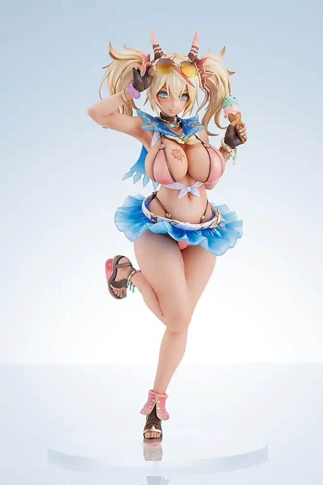 Idola Phantasy Star Saga PVC Kip 1/7 Summer Innocent Gene Chaos 27 cm fotografija izdelka