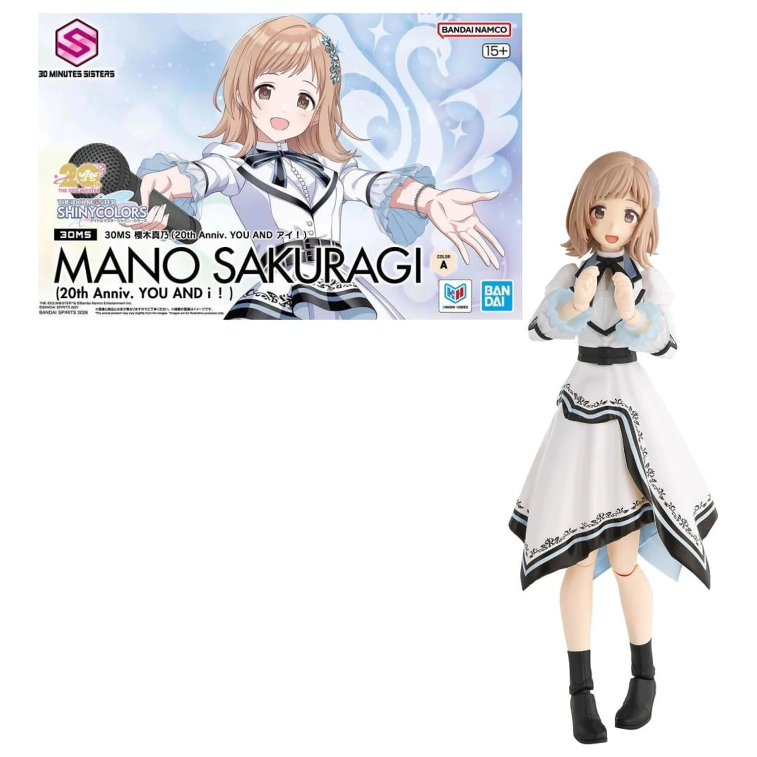 IDOLM@STER 30MS Mano Sakuragi (20. obletnica Ti in jaz!) Model Komplet fotografija izdelka