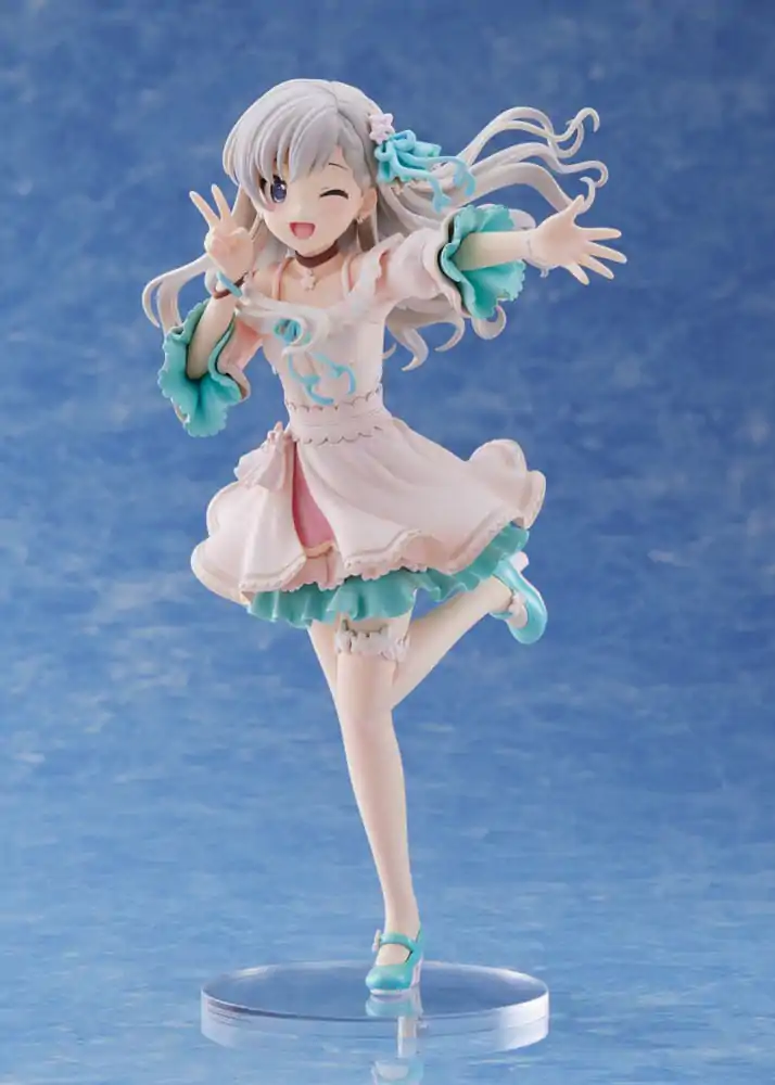 Idolmaster Cinderella Girls PVC kip 1/7 Hayate Hisakawa [O-Ku-Ri-Mo-No Sunday ! ]+ 21 cm fotografija izdelka
