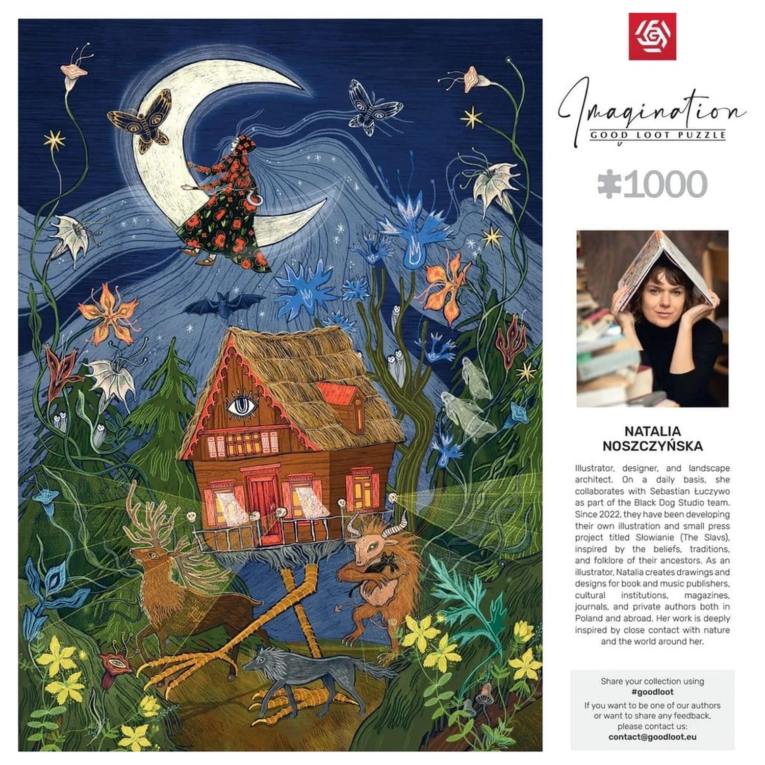 Imagination Series Puzzle Natalia Noszczynska Slowianski Swiat Nadchodzi (1000 kosov) fotografija izdelka