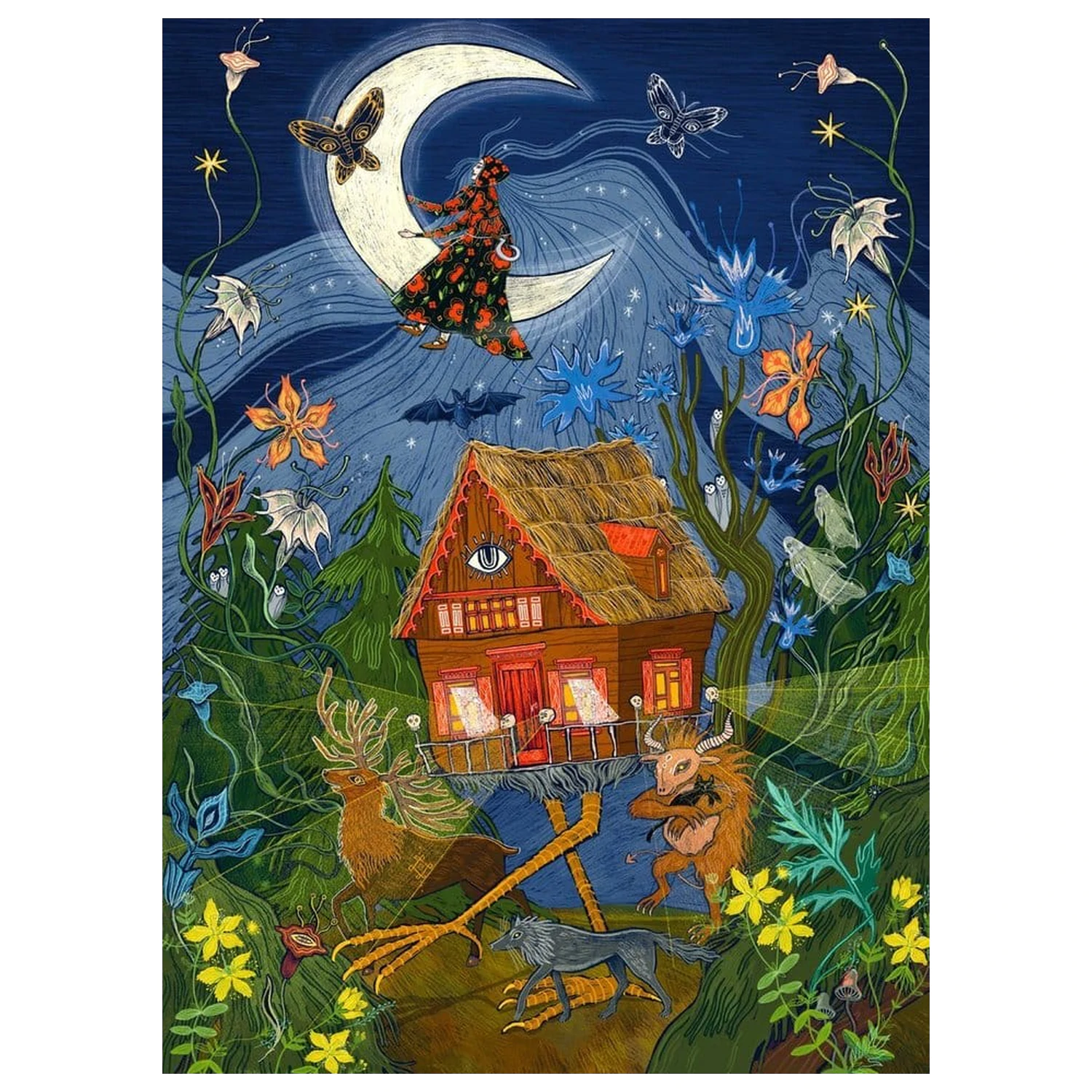 Imagination Series Puzzle Natalia Noszczynska Slowianski Swiat Nadchodzi (1000 kosov) fotografija izdelka