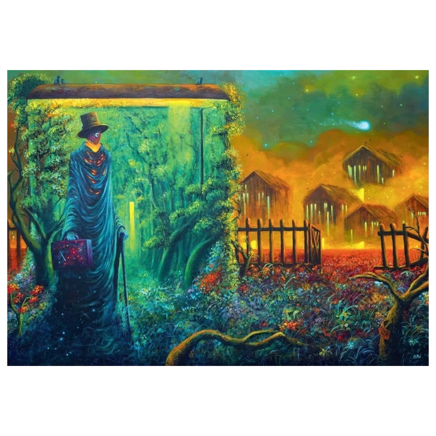 Imagination Series Puzzle Sebastian Mon Stationary Traveller II (1000 kosov) fotografija izdelka