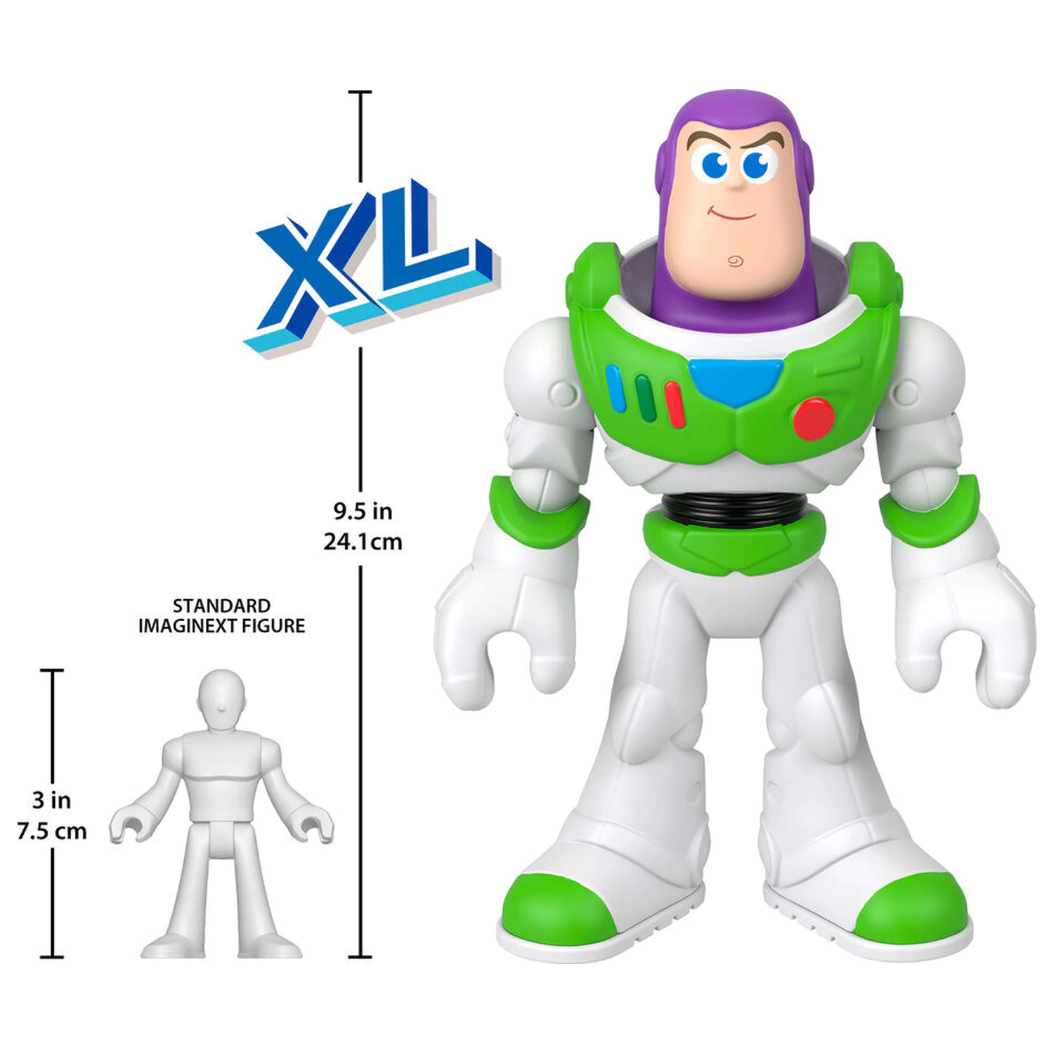 Imaginext Disney Pixar Toy Story Buzz Lightyear XL figura 22 cm fotografija izdelka