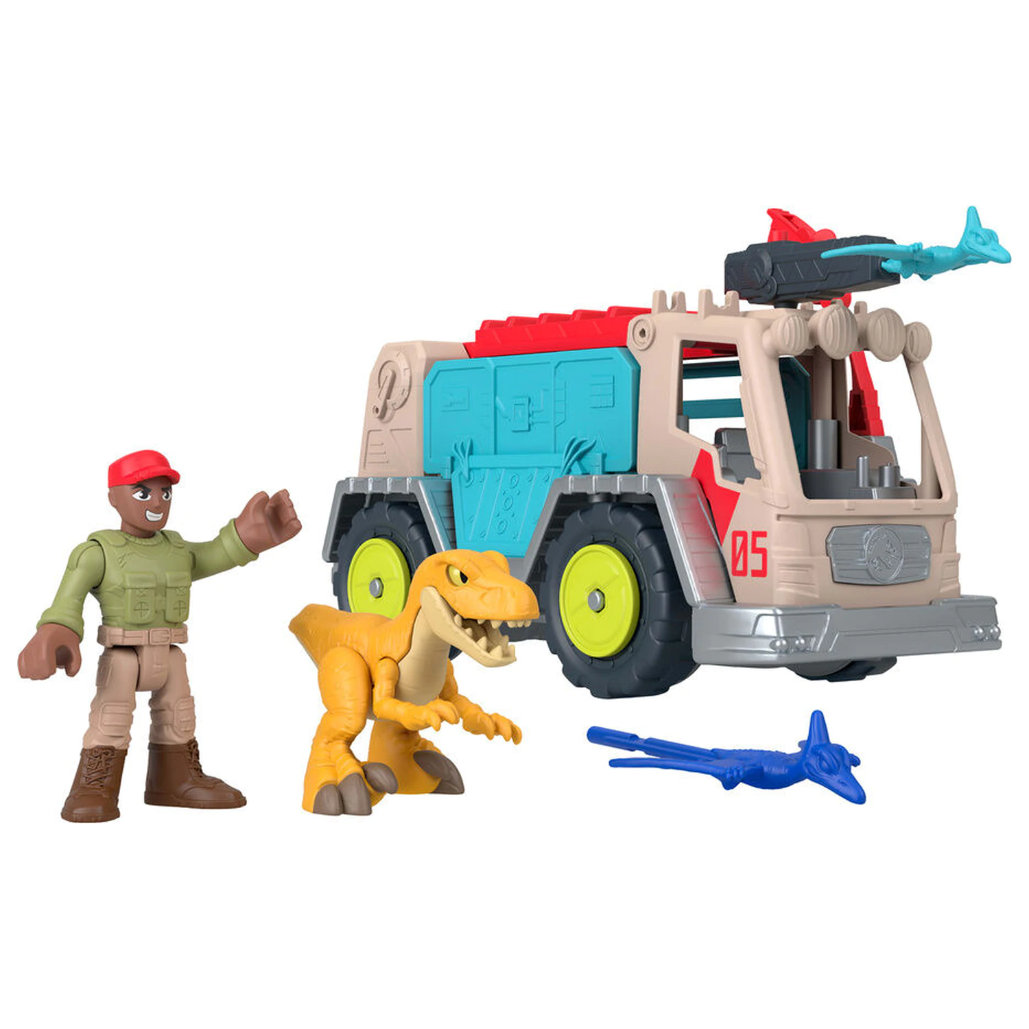 Imaginext Jurassic World vozilo in igralni komplet fotografija izdelka
