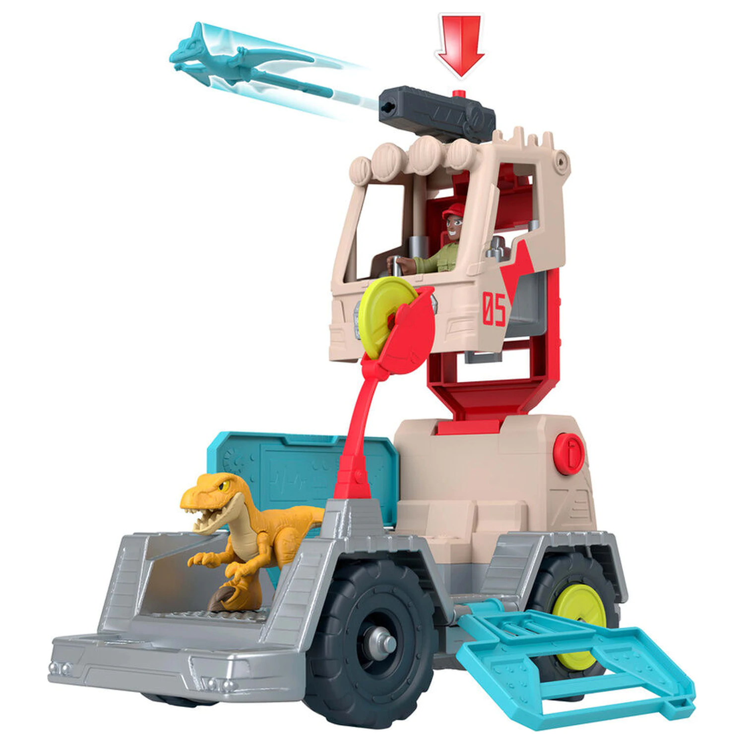 Imaginext Jurassic World vozilo in igralni komplet fotografija izdelka
