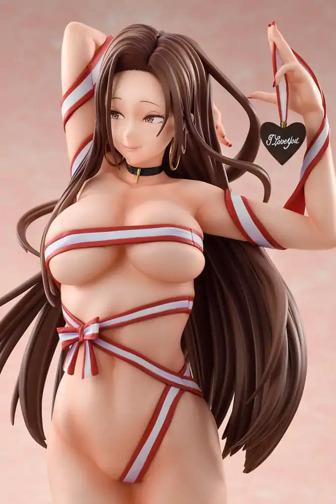 Imaizumi Brings All the Gals to His House PVC Kip 1/6 Risa Hamazaki Bow Ver. 28 cm fotografija izdelka