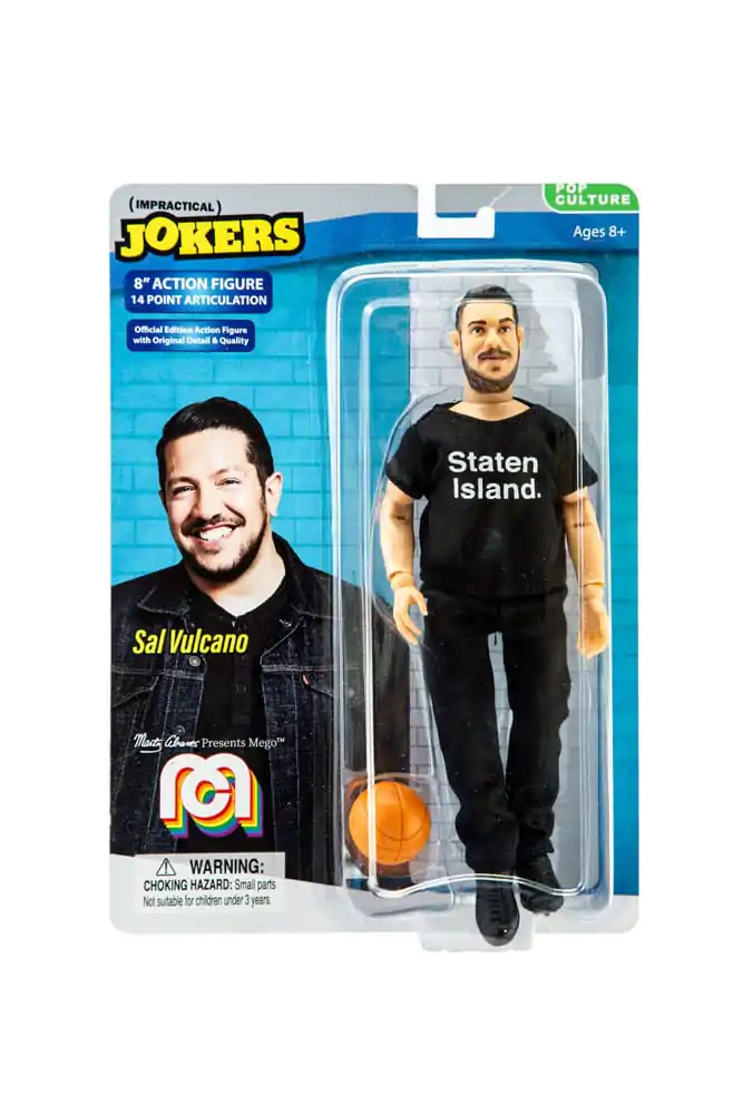 Akcijska figura Impractical Jokers Sal Vulcano 20 cm fotografija izdelka