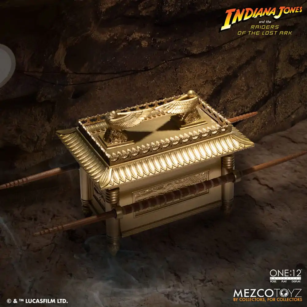 Indiana Jones Akcijska Figura 1/12 Major Toht and Ark of the Covenant Deluxe Boxed Set 16 cm fotografija izdelka