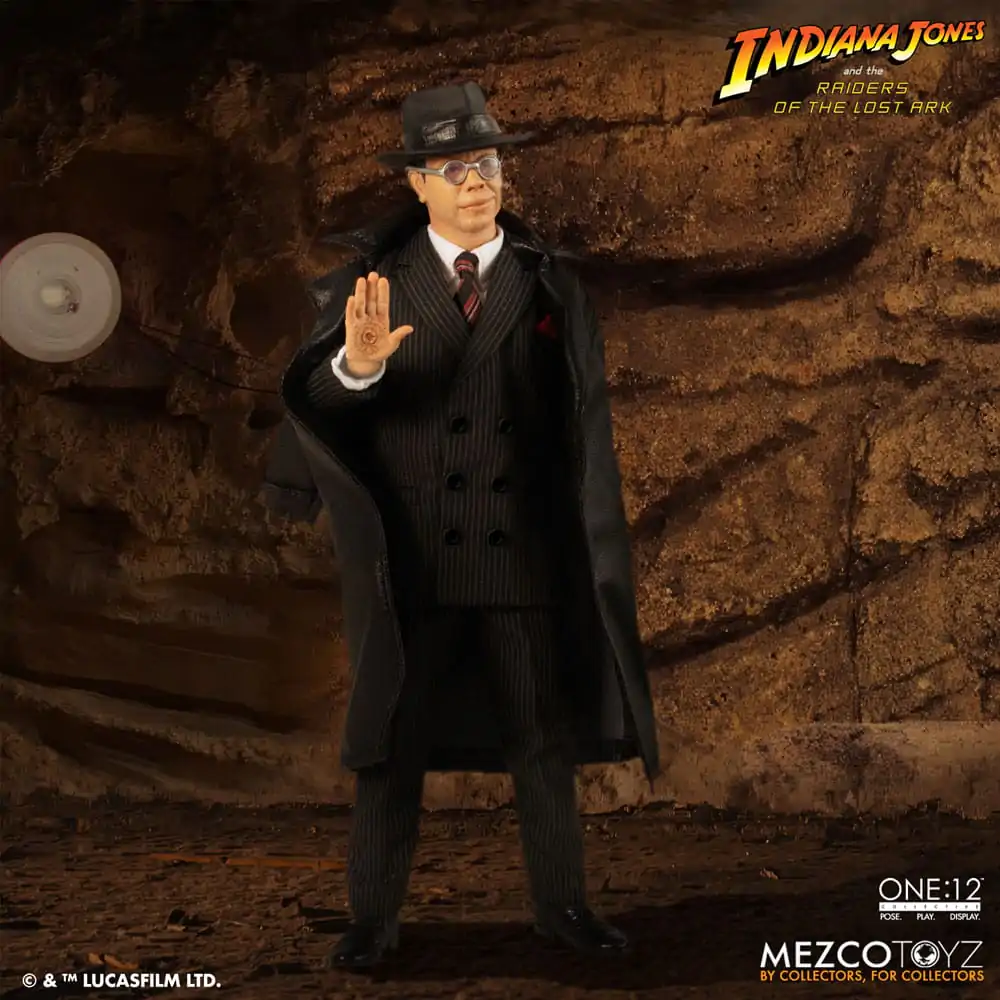 Indiana Jones Akcijska Figura 1/12 Major Toht and Ark of the Covenant Deluxe Boxed Set 16 cm fotografija izdelka