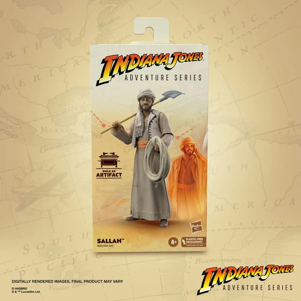 Indiana Jones Adventure Series Akcijska figura Sallah (Raiders of the Lost Ark) 15 cm fotografija izdelka