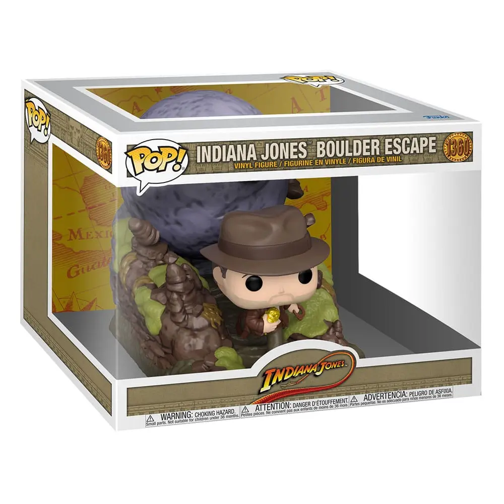 Indiana Jones POP Moment! Vinilna Figura Balvan SCN 9 cm fotografija izdelka