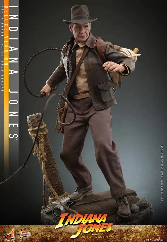 Indiana Jones Movie Masterpiece akcijska figura 1/6 Indiana Jones (Deluxe Različica) 30 cm fotografija izdelka