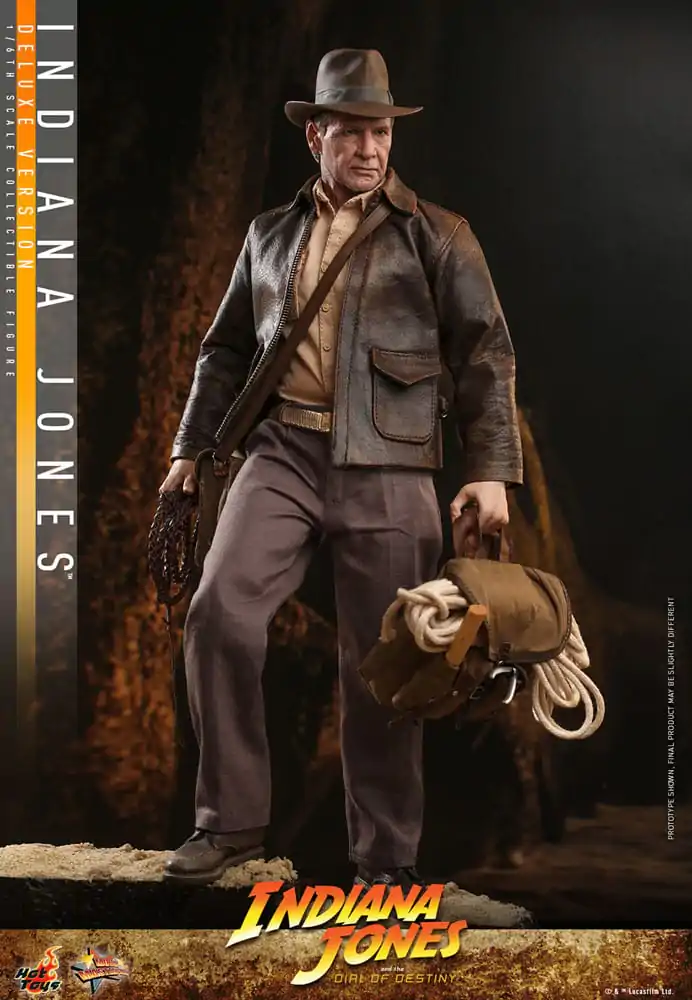 Indiana Jones Movie Masterpiece akcijska figura 1/6 Indiana Jones (Deluxe Različica) 30 cm fotografija izdelka