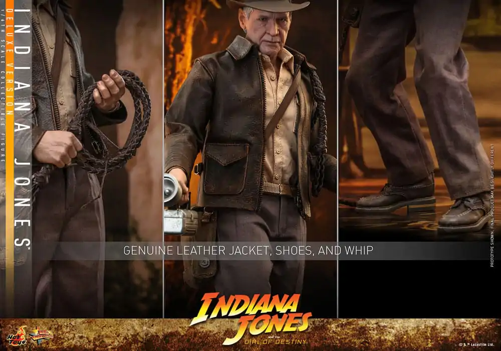 Indiana Jones Movie Masterpiece akcijska figura 1/6 Indiana Jones (Deluxe Različica) 30 cm fotografija izdelka