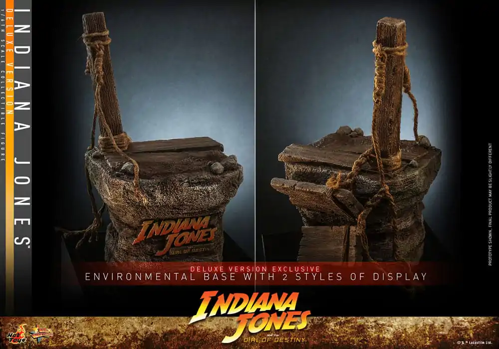 Indiana Jones Movie Masterpiece akcijska figura 1/6 Indiana Jones (Deluxe Različica) 30 cm fotografija izdelka