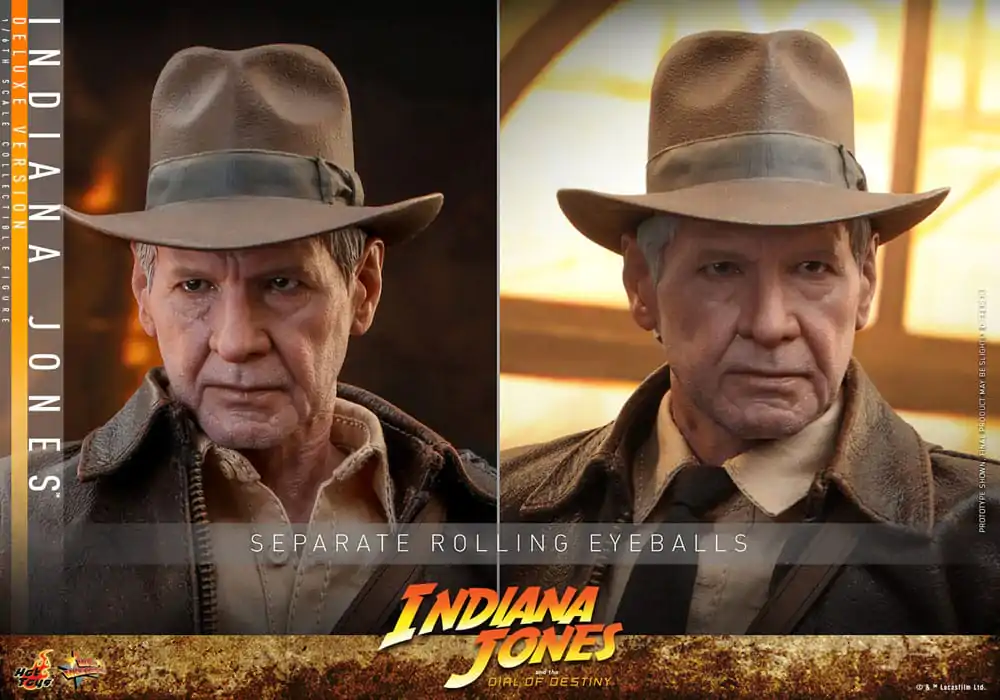 Indiana Jones Movie Masterpiece akcijska figura 1/6 Indiana Jones (Deluxe Različica) 30 cm fotografija izdelka