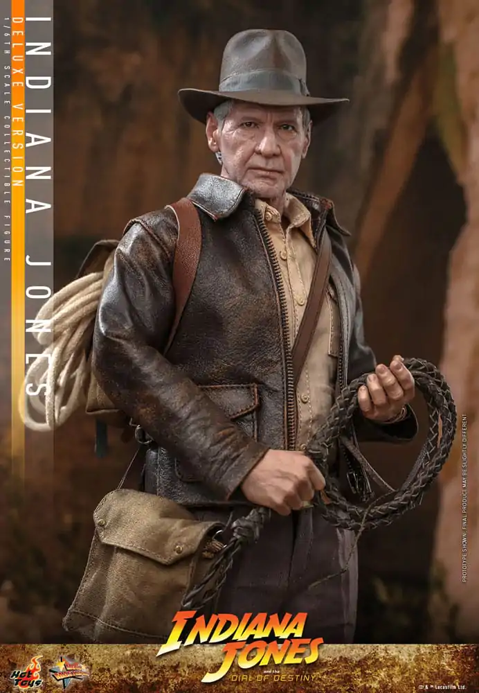 Indiana Jones Movie Masterpiece akcijska figura 1/6 Indiana Jones (Deluxe Različica) 30 cm fotografija izdelka