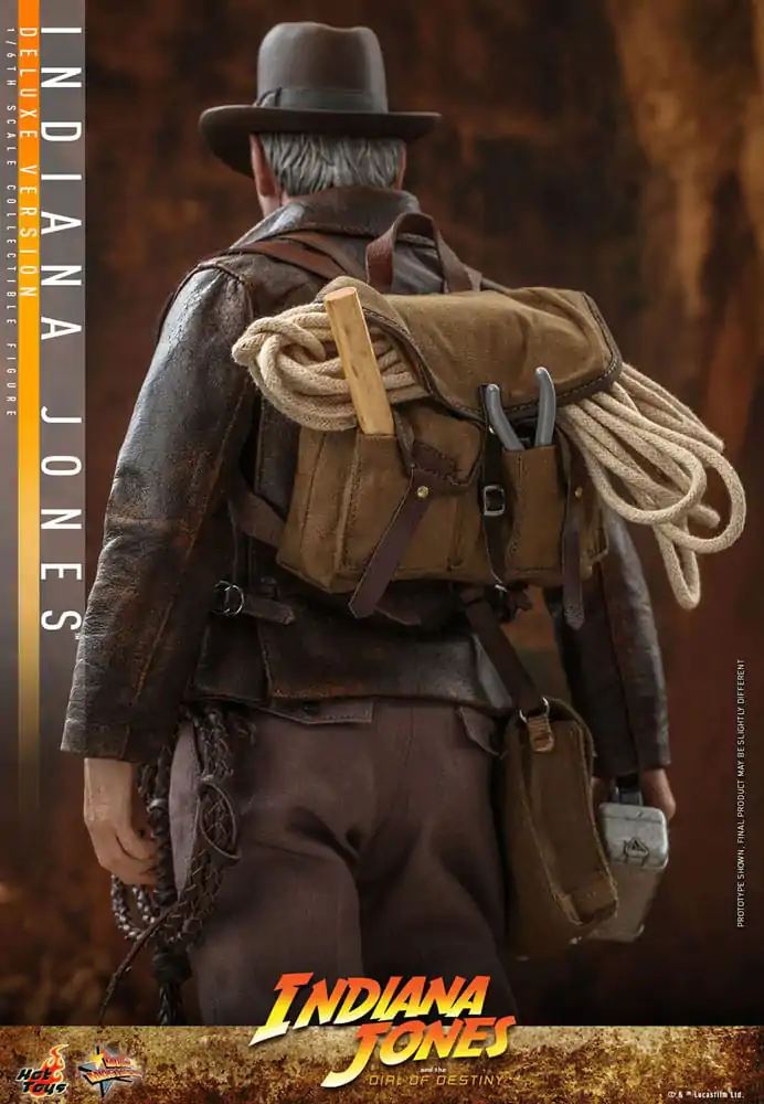 Indiana Jones Movie Masterpiece akcijska figura 1/6 Indiana Jones (Deluxe Različica) 30 cm fotografija izdelka