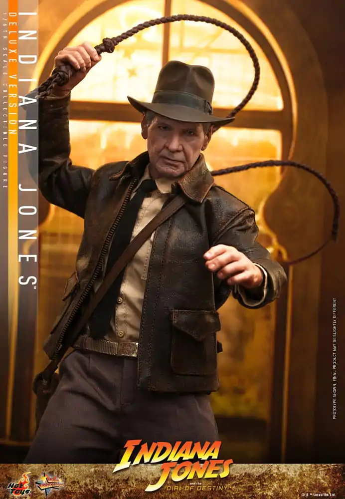 Indiana Jones Movie Masterpiece akcijska figura 1/6 Indiana Jones (Deluxe Različica) 30 cm fotografija izdelka