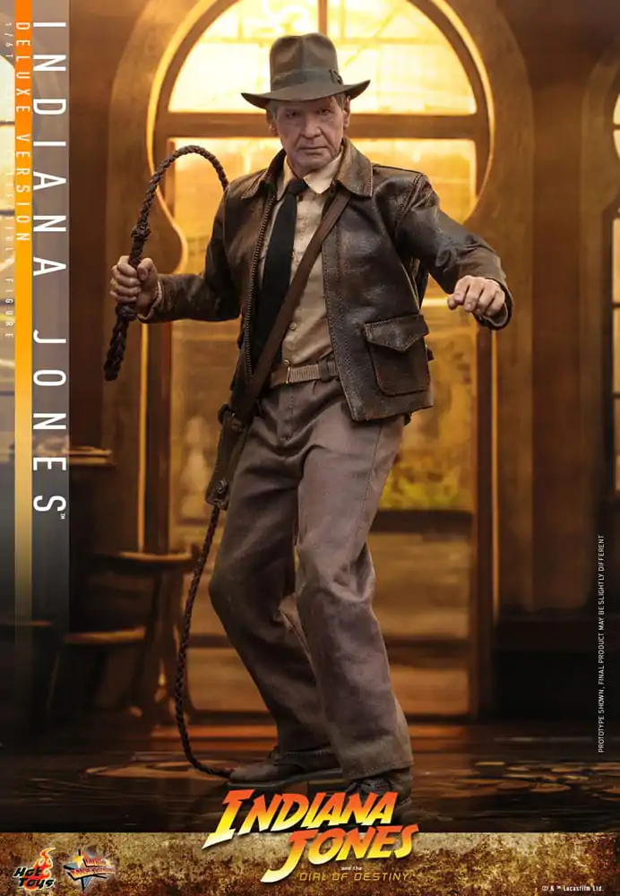 Indiana Jones Movie Masterpiece akcijska figura 1/6 Indiana Jones (Deluxe Različica) 30 cm fotografija izdelka