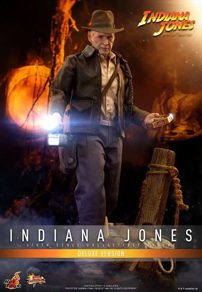 Indiana Jones Movie Masterpiece akcijska figura 1/6 Indiana Jones (Deluxe Različica) 30 cm fotografija izdelka