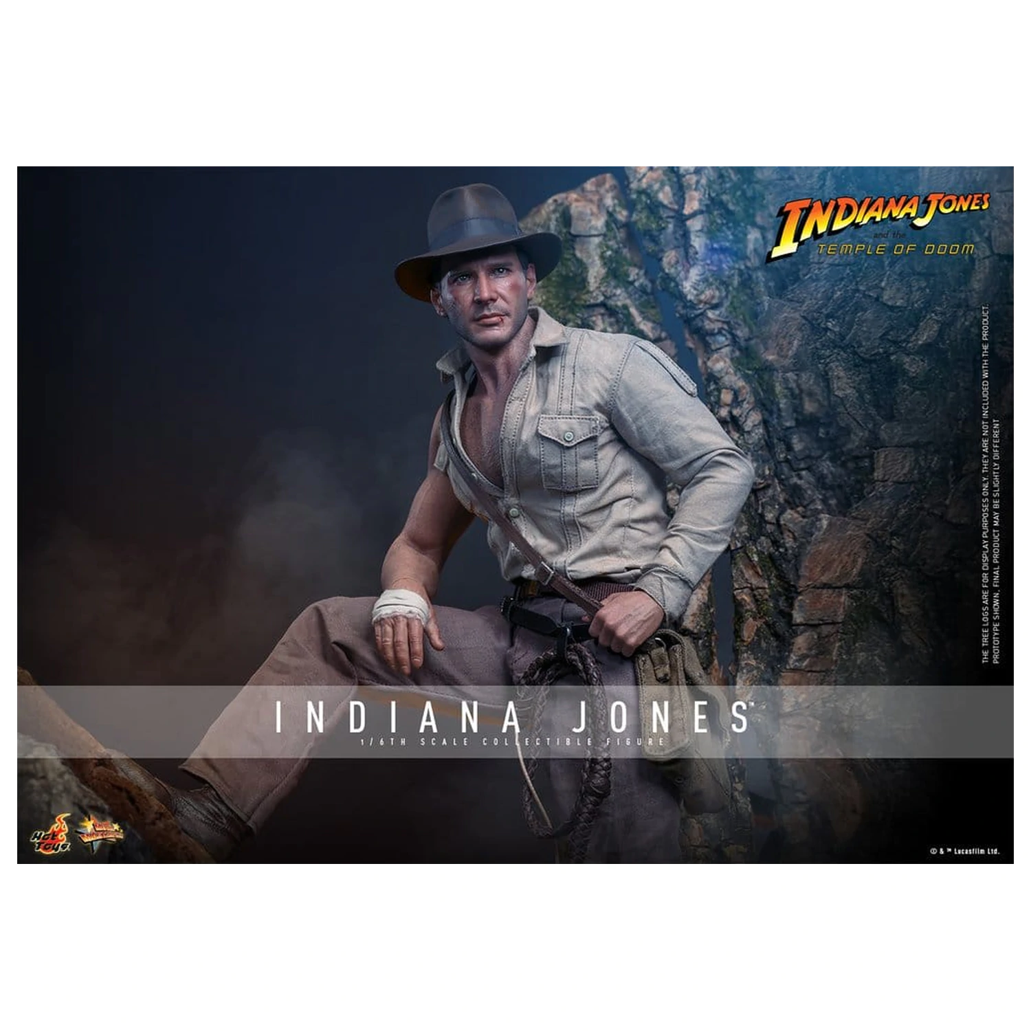 Indiana Jones Movie Masterpiece akcijska figura 1/6 Indiana Jones 30 cm fotografija izdelka