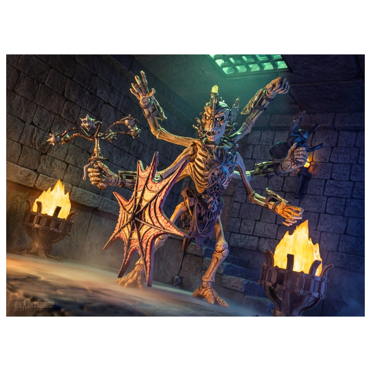 Infinite Legions: Skeleton Warriors akcijska figura Aracula Deluxe fotografija izdelka