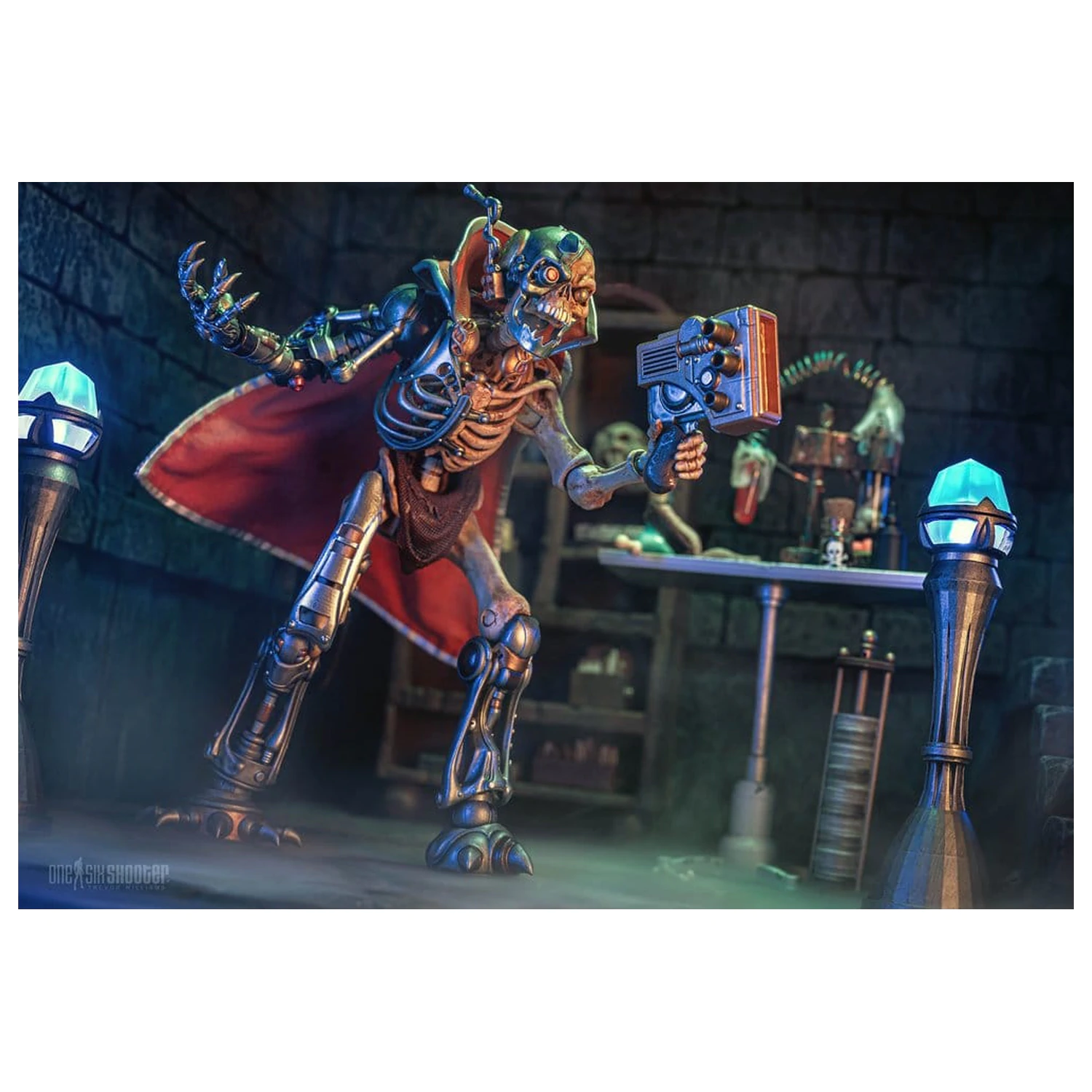 Infinite Legions: Skeleton Warriors akcijska figura Dr. Cyborn fotografija izdelka