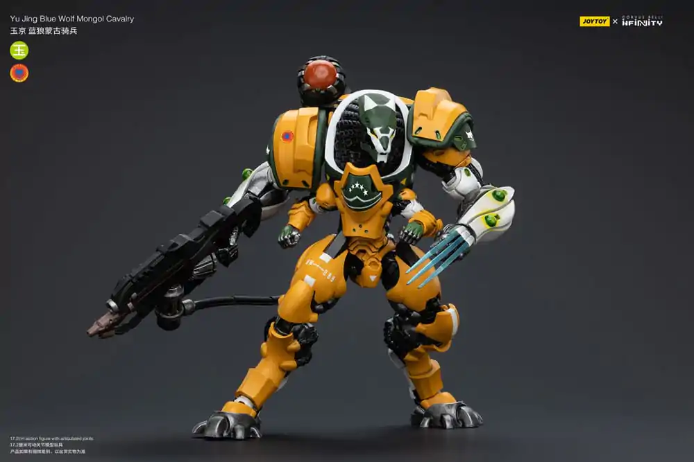 Akcijska figura Infinity 1/18 Yu Jing Blye Wolf Mongolska konjenica 12 cm fotografija izdelka