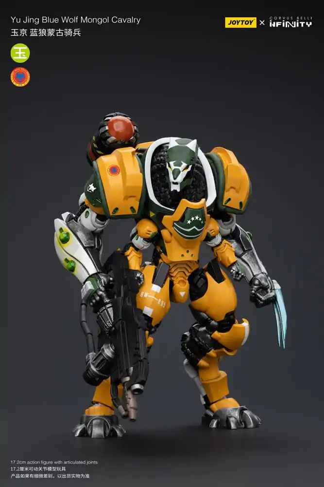 Akcijska figura Infinity 1/18 Yu Jing Blye Wolf Mongolska konjenica 12 cm fotografija izdelka