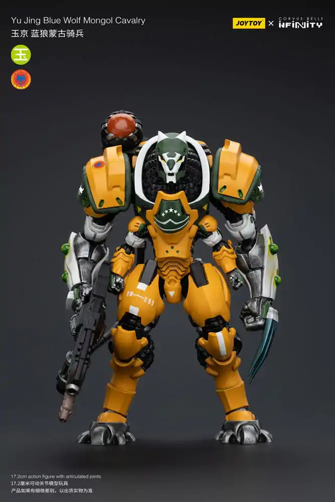 Akcijska figura Infinity 1/18 Yu Jing Blye Wolf Mongolska konjenica 12 cm fotografija izdelka