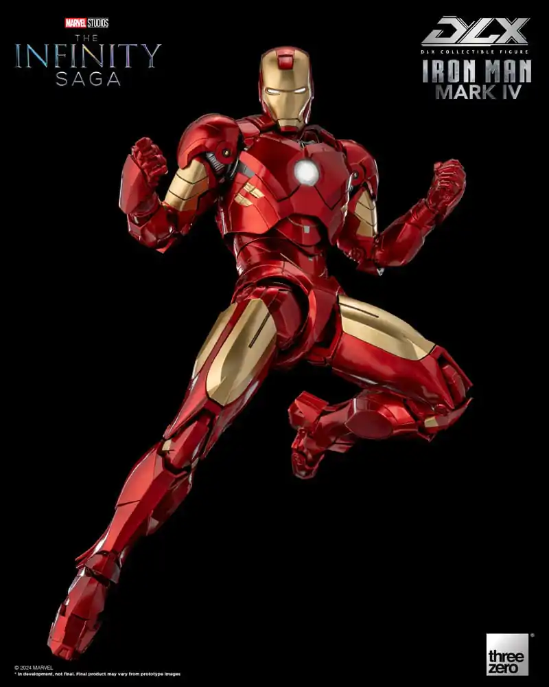 Infinity Saga DLX Akcijska Figura 1/12 Iron Man Mark 4 17 cm fotografija izdelka