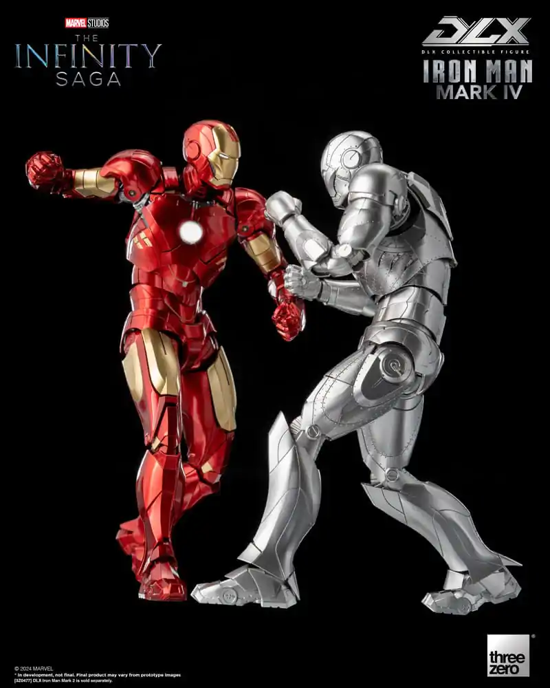 Infinity Saga DLX Akcijska Figura 1/12 Iron Man Mark 4 17 cm fotografija izdelka