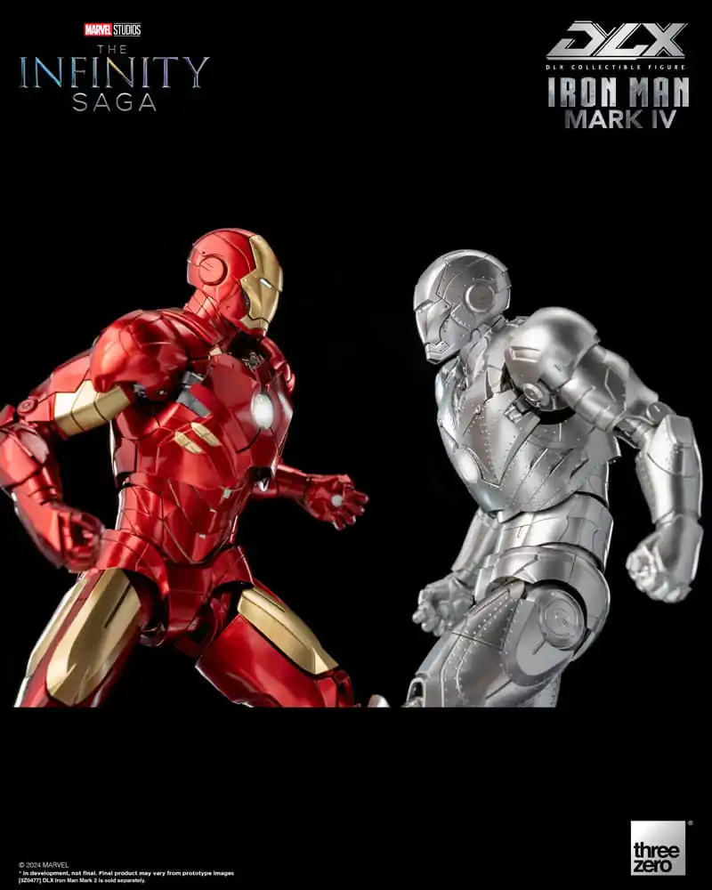 Infinity Saga DLX Akcijska Figura 1/12 Iron Man Mark 4 17 cm fotografija izdelka