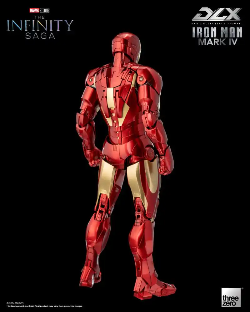 Infinity Saga DLX Akcijska Figura 1/12 Iron Man Mark 4 17 cm fotografija izdelka