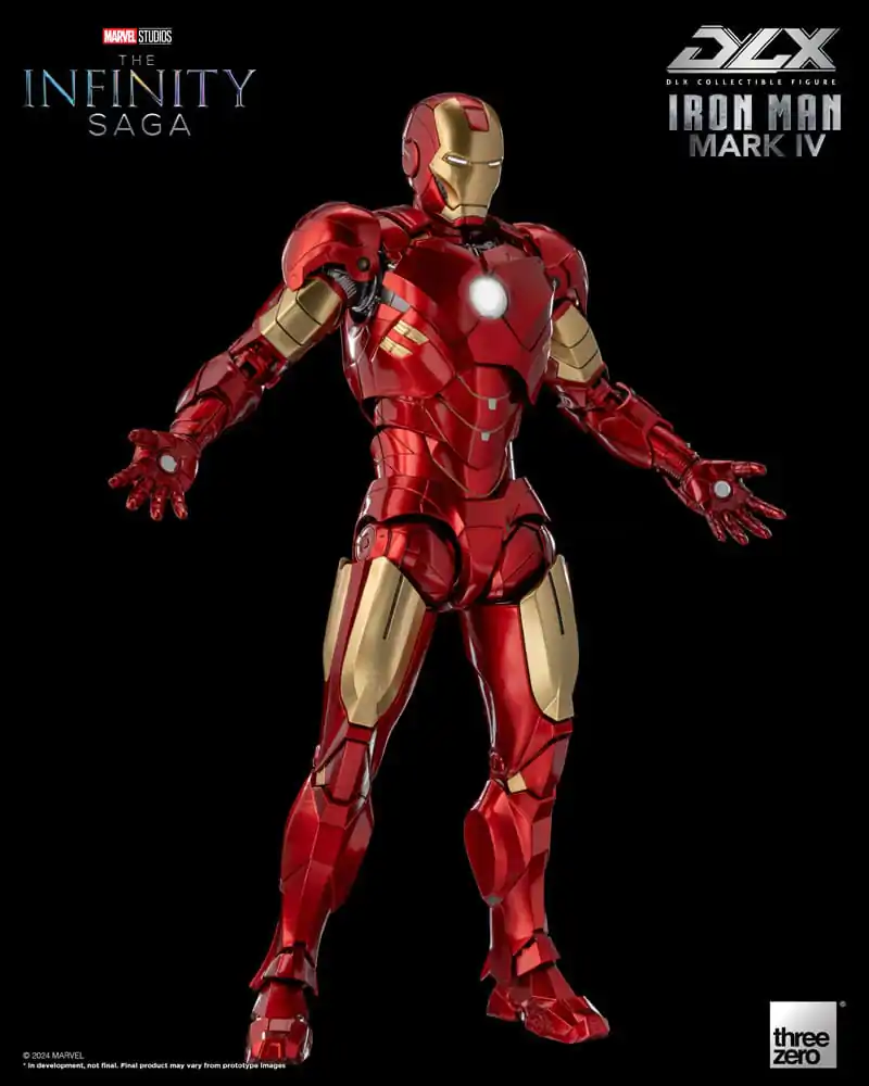 Infinity Saga DLX Akcijska Figura 1/12 Iron Man Mark 4 17 cm fotografija izdelka