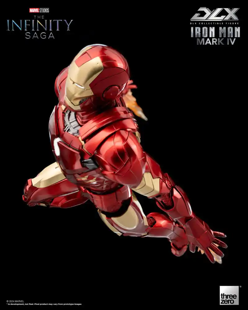 Infinity Saga DLX Akcijska Figura 1/12 Iron Man Mark 4 17 cm fotografija izdelka