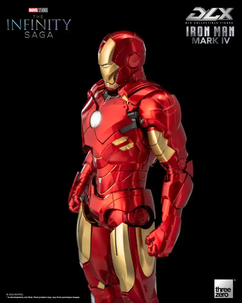 Infinity Saga DLX Akcijska Figura 1/12 Iron Man Mark 4 17 cm fotografija izdelka