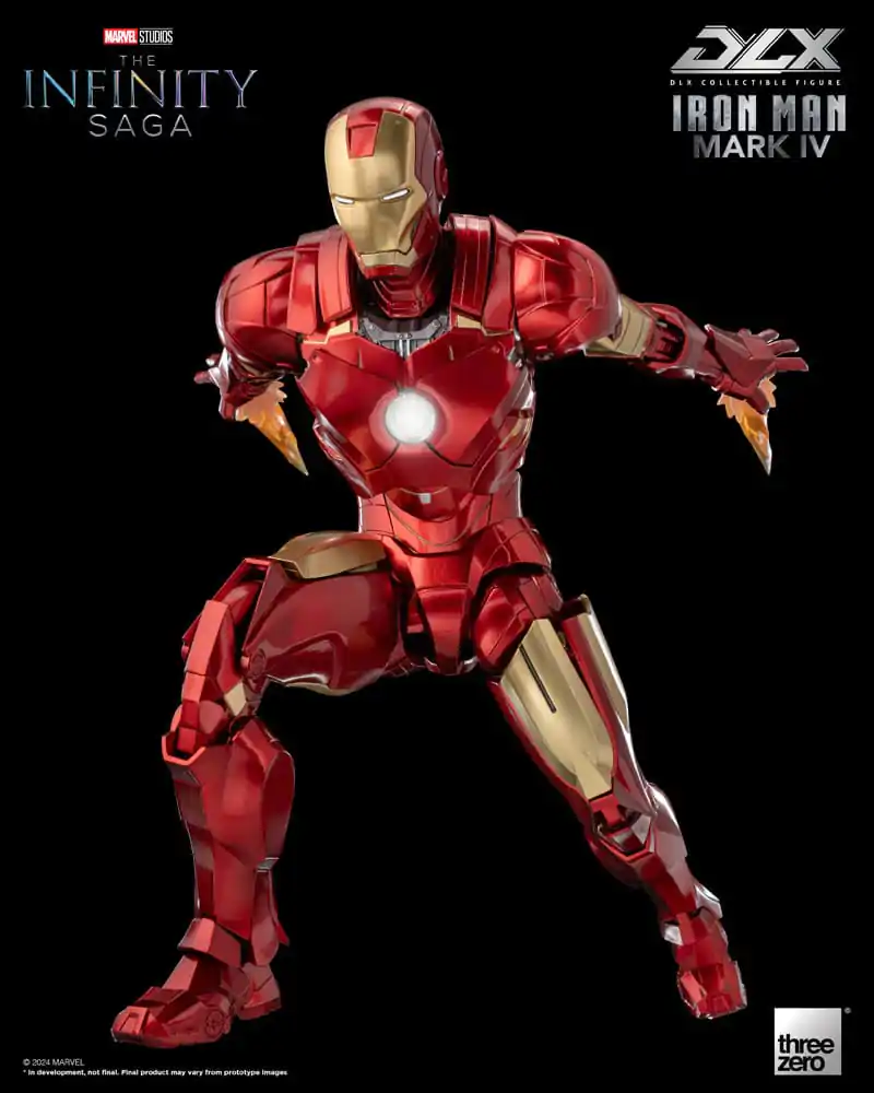 Infinity Saga DLX Akcijska Figura 1/12 Iron Man Mark 4 17 cm fotografija izdelka