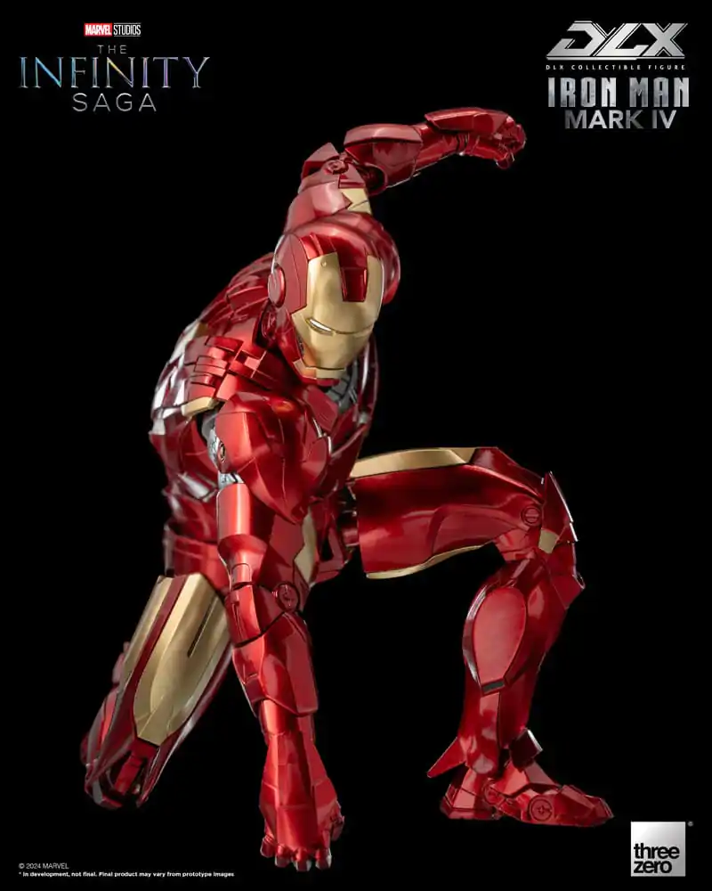 Infinity Saga DLX Akcijska Figura 1/12 Iron Man Mark 4 17 cm fotografija izdelka