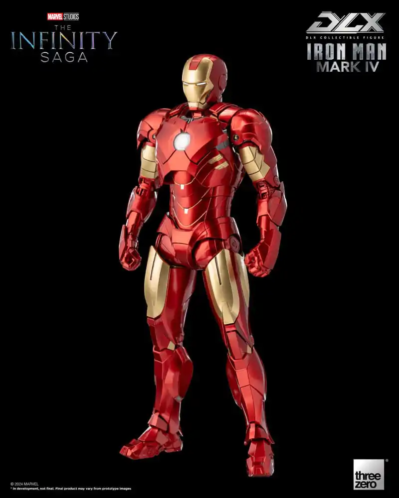 Infinity Saga DLX Akcijska Figura 1/12 Iron Man Mark 4 17 cm fotografija izdelka