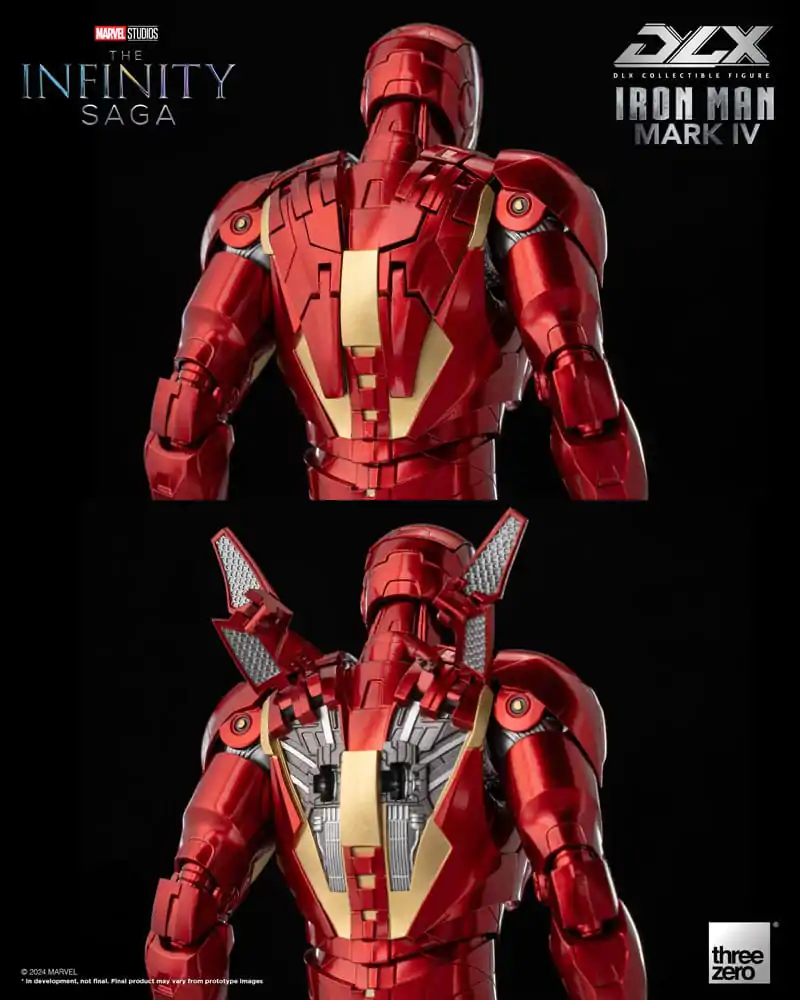 Infinity Saga DLX Akcijska Figura 1/12 Iron Man Mark 4 17 cm fotografija izdelka