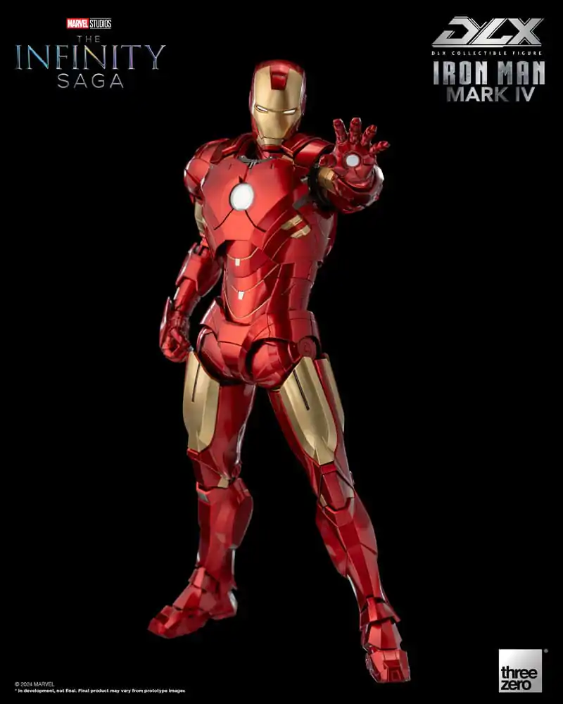 Infinity Saga DLX Akcijska Figura 1/12 Iron Man Mark 4 17 cm fotografija izdelka