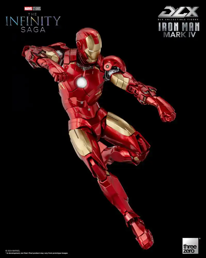 Infinity Saga DLX Akcijska Figura 1/12 Iron Man Mark 4 17 cm fotografija izdelka